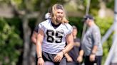 Undrafted Saints rookie Dallin Holker given good odds of making the team