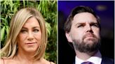 Jennifer Aniston Blasts JD Vance for the ‘Childless Cat Ladies’ Comment in Rare Political Statement