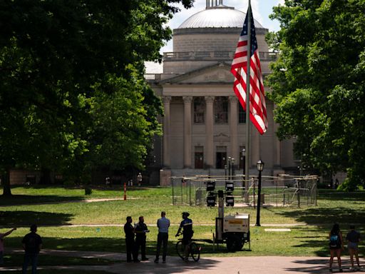 UNC warns professors withholding grades as part of anti-Israel protests