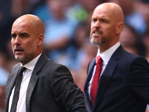 Ten Hag claims Guardiola is the ONLY manager to outperform him