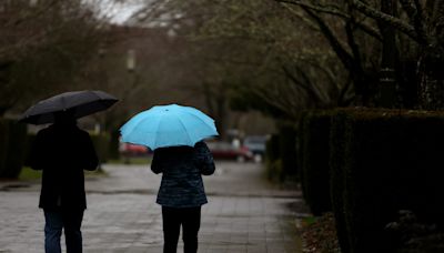 Heavy rain to soak Oregon's Willamette Valley, foothills with some snow on Cascade passes