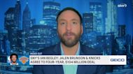 Evaluating Jalen Brunson, Isaiah Hartenstein deals, what's next for the Knicks | SportsNite