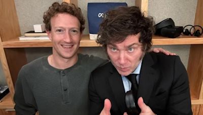 Javier Milei cerró la gira por EEUU con un encuentro con Mark Zuckerberg | apfdigital.com.ar