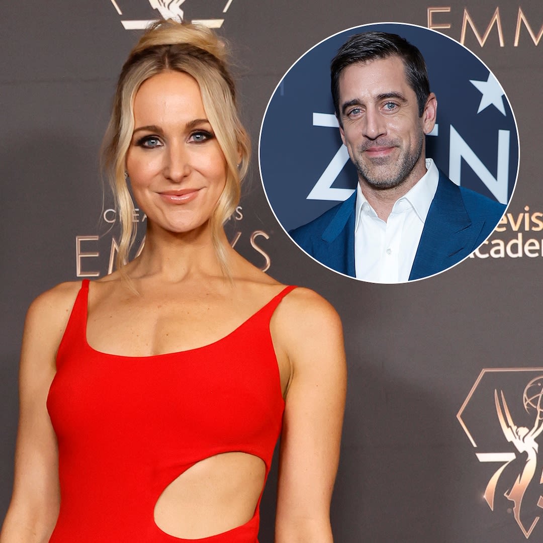 Nikki Glaser Trolls Aaron Rodgers Over Family Feud and More at New York Jets Game - E! Online