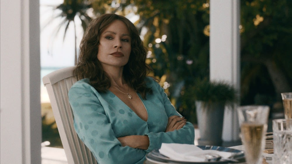 Why Sofia Vergara’s White Dress in ‘Griselda’ Amplifies Her Transformation Into a Ruthless Drug Lord