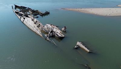 Drought-hit Danube River reveals scuttled German World War II ships | CNN