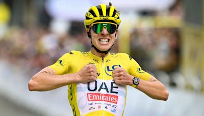 Tadej Pogačar wins stage 14 of the Tour de France and tightens his grip on the Yellow Jersey