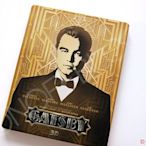 毛毛小舖--藍光BD 大亨小傳 3D+2D SB限量雙碟鐵盒版(中文字幕) The Great Gatsby