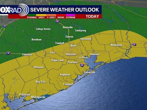 Houston weather: Severe Thunderstorm Watch Saturday; warnings, alerts, radar