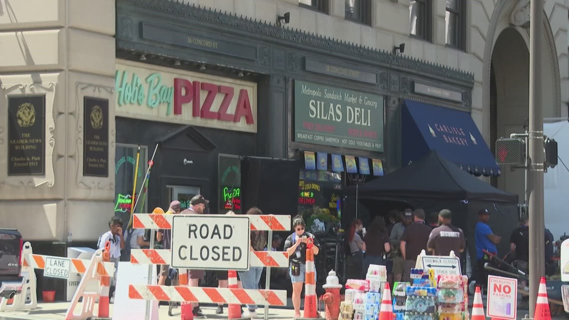 'Superman' fans flock to downtown Cleveland to see city transformed into Metropolis