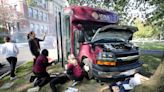 Iona University nurses, students hold training with simulated bus accident in Bronxville