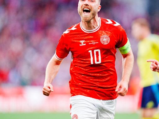 艾歷臣重返險死之地光芒四射 歐國盃前一傳一射領丹麥挫瑞典