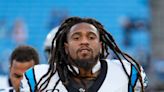 Carolina Panthers captain, linebacker Shaq Thompson carted off the field after injury