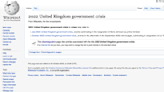 Hasta Wikipedia se hace un lío con la crisis de Reino Unido y demuestra que es uno de nosotros