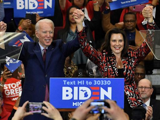 March 2020 Biden rally looked like a COVID 'superspreader,' Whitmer says in new book