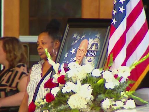 Family, friends reflect on a life well-lived at visitation for fallen Dallas officer Darron Burks