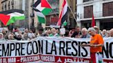 Unas 400 personas se concentran en apoyo a Palestina frente a Exteriores tras el último ataque de Israel