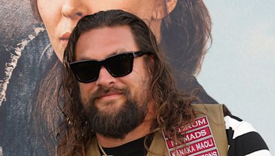 Jason Momoa 'likes to ride' motorcycles with girlfriend Adria Arjona