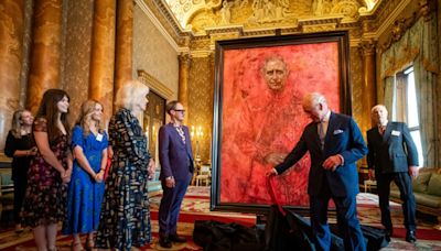 Un portrait officiel du roi Charles III dévoilé