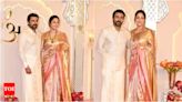 Anant Ambani and Radhika Merchant's wedding: Suriya and Jyotika join the star-studded wedding in a unique traditional ensemble - See photos | Hindi Movie News - Times of India