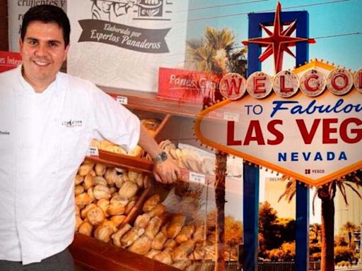 Viajó a Estados Unidos para estudiar administración hotelera y hoy triunfa como empresario panadero en Las Vegas