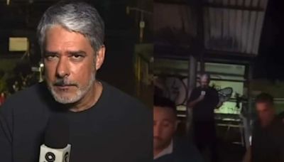 William Bonner é atacado no RS com acusações contra a Globo; vídeo
