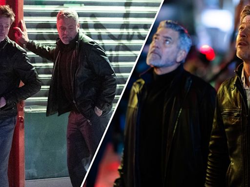 Brad Pitt and George Clooney reunite on screen for the first time in 16 years for new action comedy flick
