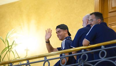 Cristiano Ronaldo ya está en Almería