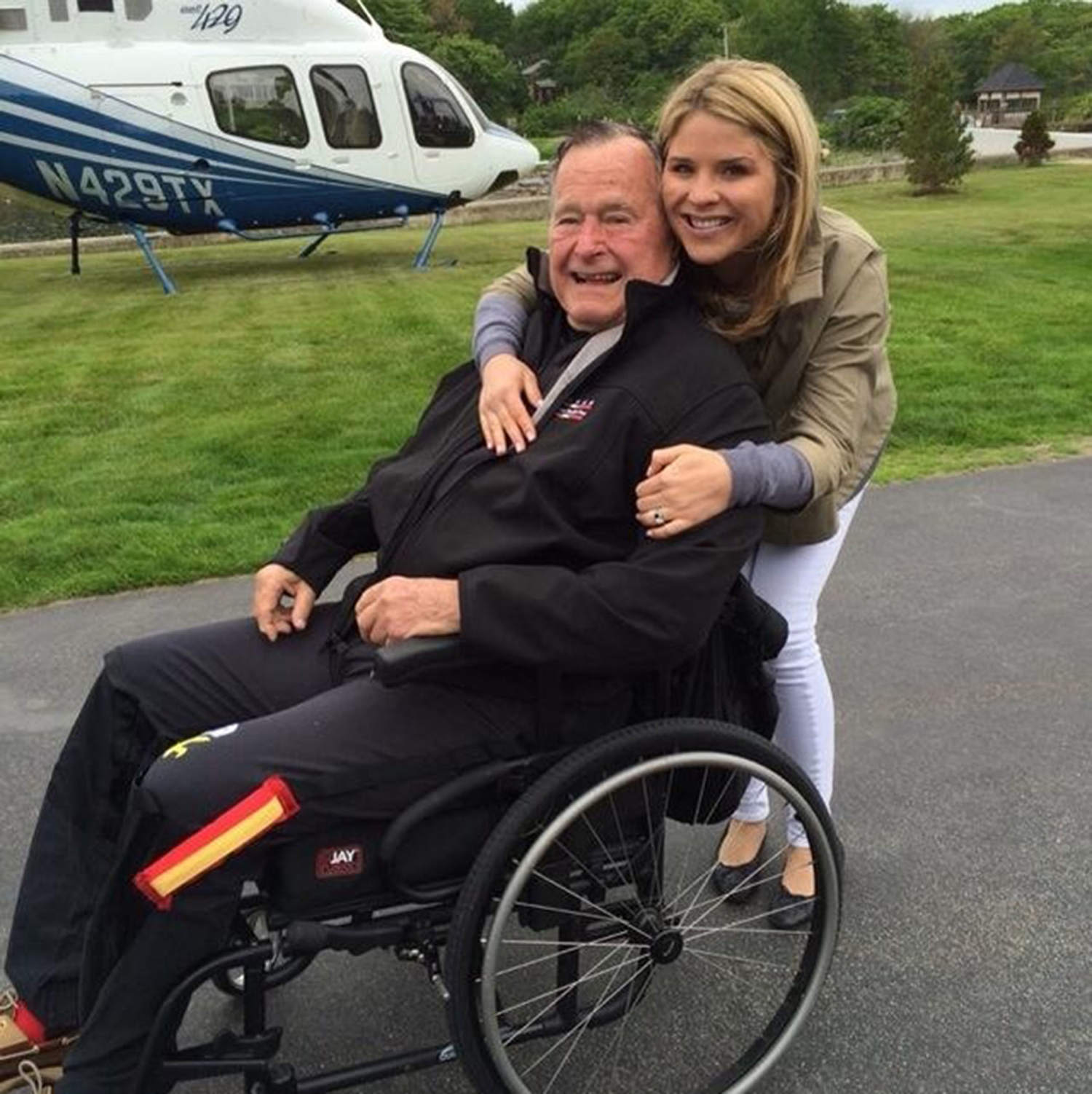 Jenna Bush Hager shares letter to her late 'Gampy' George H.W. Bush on his 100th birthday