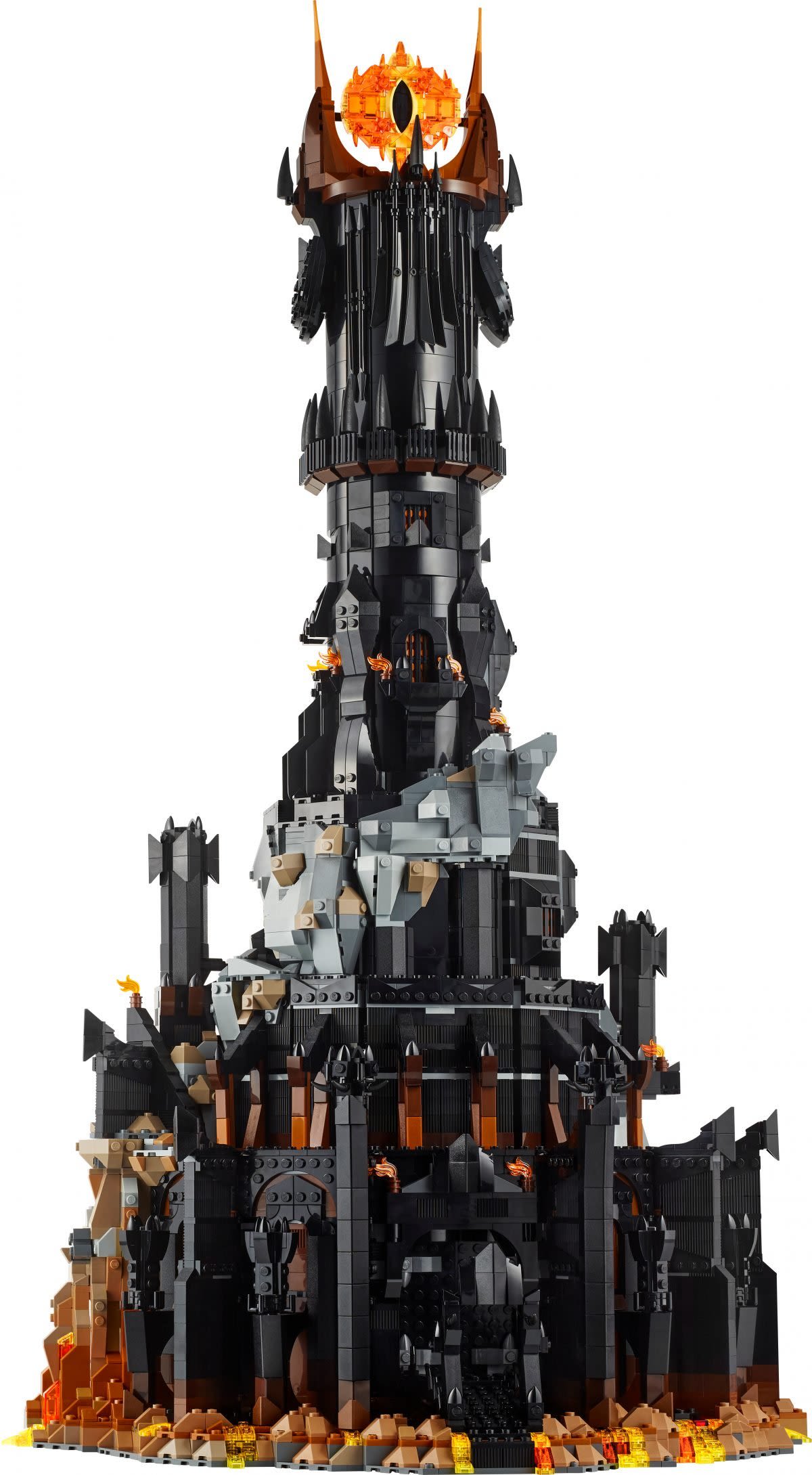 LEGO’s New LORD OF THE RINGS: BARAD-DÛR Set Invites You on a Journey to Mount Doom