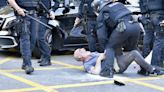 Furious protests erupt against Louis Vuitton after historic steps damaged