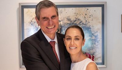 Claudia Sheinbaum y Jesús María Tarriba, la pareja que se reencontró después de 30 años y se casó poco antes de que ella ganara las elecciones de México