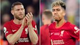 Jurgen Klopp hails departing quartet with special praise for Milner and Firmino