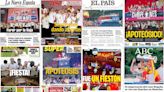 Fiestón, apoteósico... las portadas recogen la gran fiesta de la Selección Española