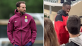 England star smiles as fans chants 'F*** Southgate' after Euro 2024 snub