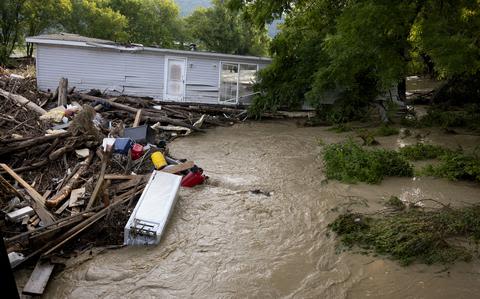 Debby finally moves out of the US, though some flooding risk and power outages remain