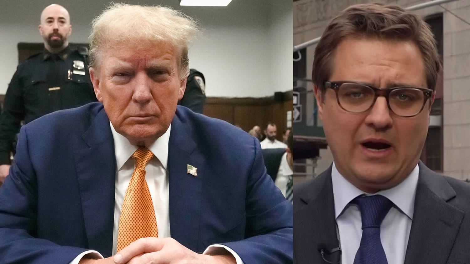 Trump's eyes were 'closed most of the morning': Chris Hayes takes us inside the courtroom