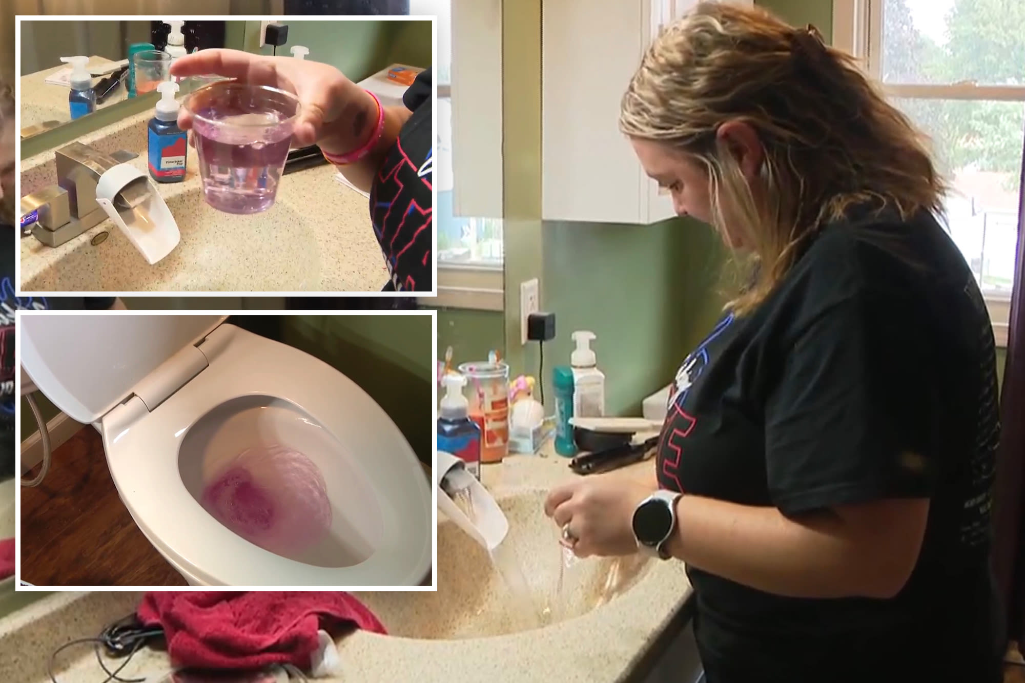 Iowa residents plagued by nasty pink tap water: ‘Like you are drinking straight pennies’