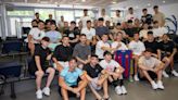 El Barça Atlètic se inspira en un superhéroe antes de la 'final' con el Ibiza