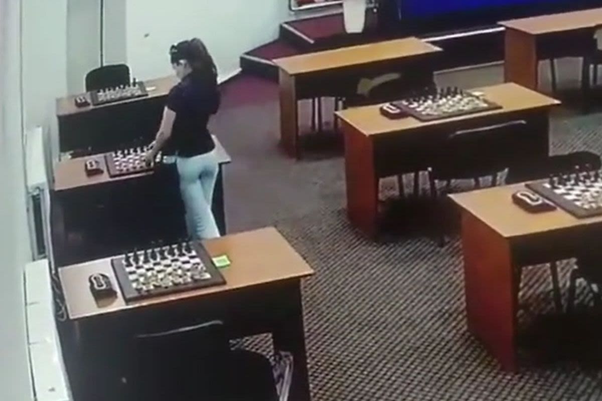 Chess player caught on camera attempting to poison rival with mercury