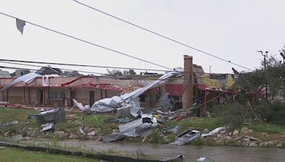 Texas weather: Tornado clean up continues in Temple