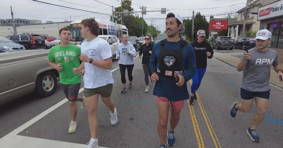 Bucks County man running from California to New York to raise awareness against human trafficking