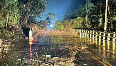 豪大雨來襲「蘇花公路交通中斷」 預計今中午搶通