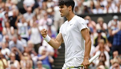 Wimbledon. ¿A qué hora juega Carlos Alcaraz ante Frances Tiafoe?