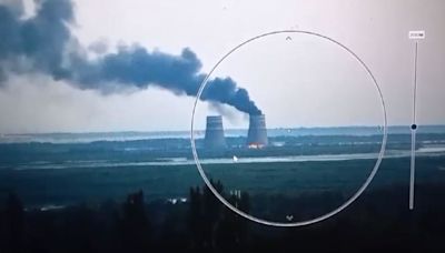 Fire Breaks Out at Nuclear Power Plant as Ukraine Invades Russia