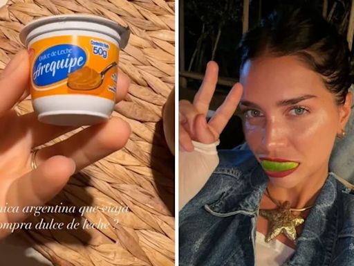 Zaira Nara le trajo a su hijo dulce de leche colombiano y la reacción de Viggo se hizo viral