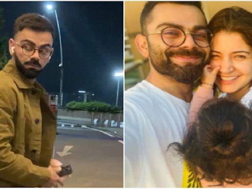 WATCH: Virat Kohli heads off to meet Anushka Sharma, Vamika and Akaay in London after World Cup T20 victory celebration