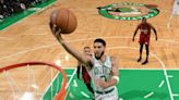 Celtics' Jayson Tatum Talks Late Foul by Heat's Caleb Martin: 'S--t's Gonna Happen'