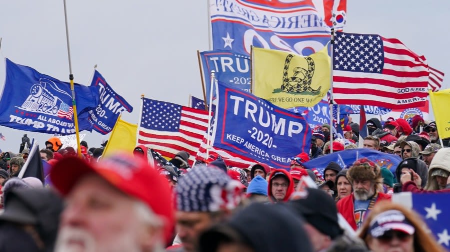 FBI arrests SD man charged with helping shove metal Trump sign into police line on Jan. 6