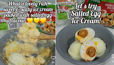 "Salted Egg Ice Cream": New Dish On The Block Wins Internet's Approval